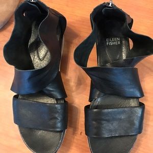 Zanya leather sneaker sandals